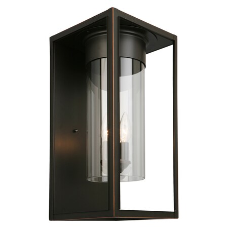 EGLO Outdoor Wall Light, Oil-Rubbed Bronze (203034A)